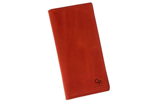 Портмоне Сinturino, червоний Grande Pelle 512160