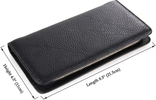 Чоловік клатч Vintage 14461 Чорний