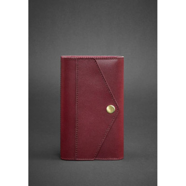 Leather notebook (Soft-book) 2.0 burgundy