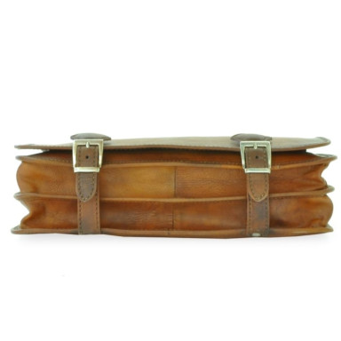 Pratesi BMA610 - Business Bag Secchieta in cow leather Bruce Brown