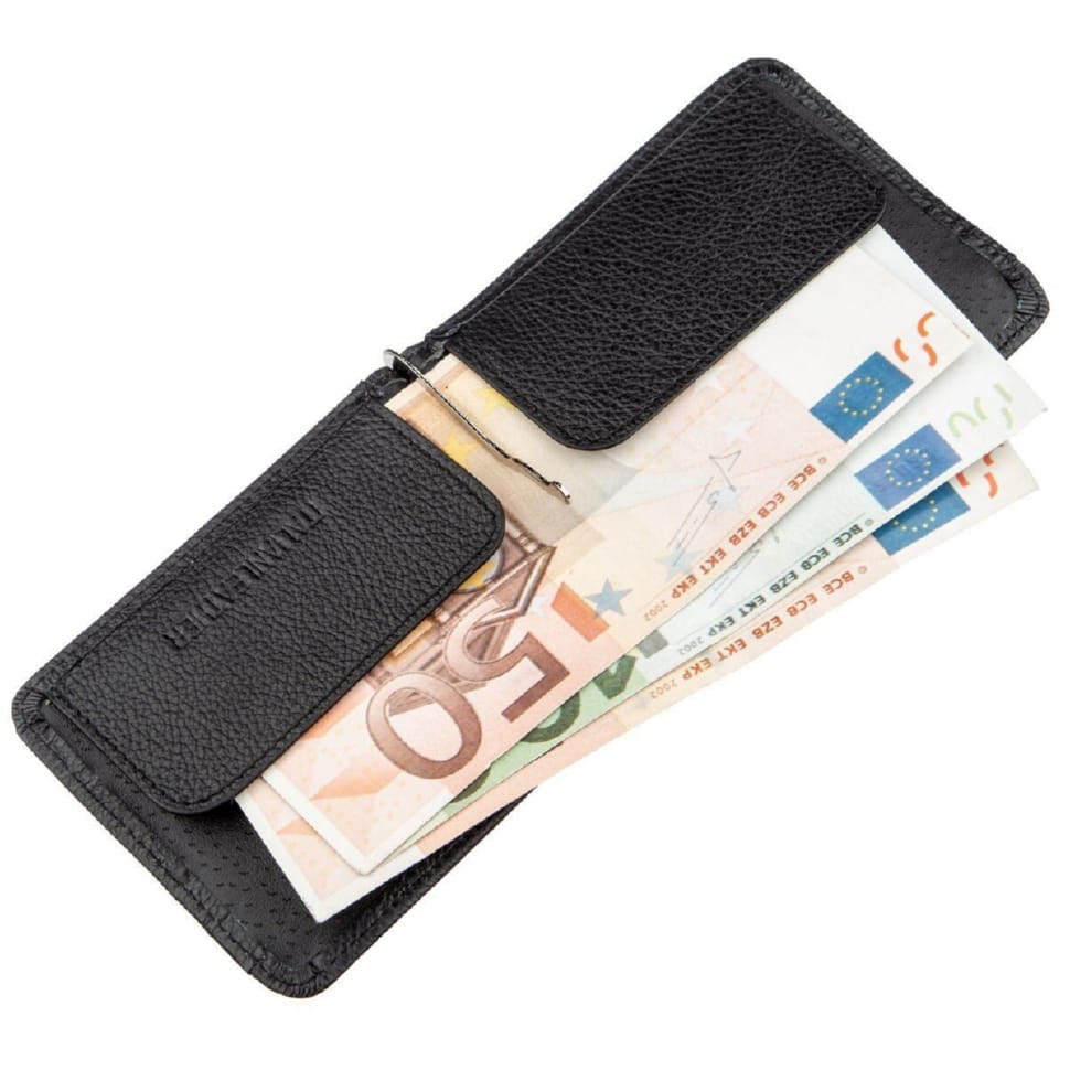 Практичний чоловічий гаманець із натуральної шкіри KARYA 21067 Коричневий